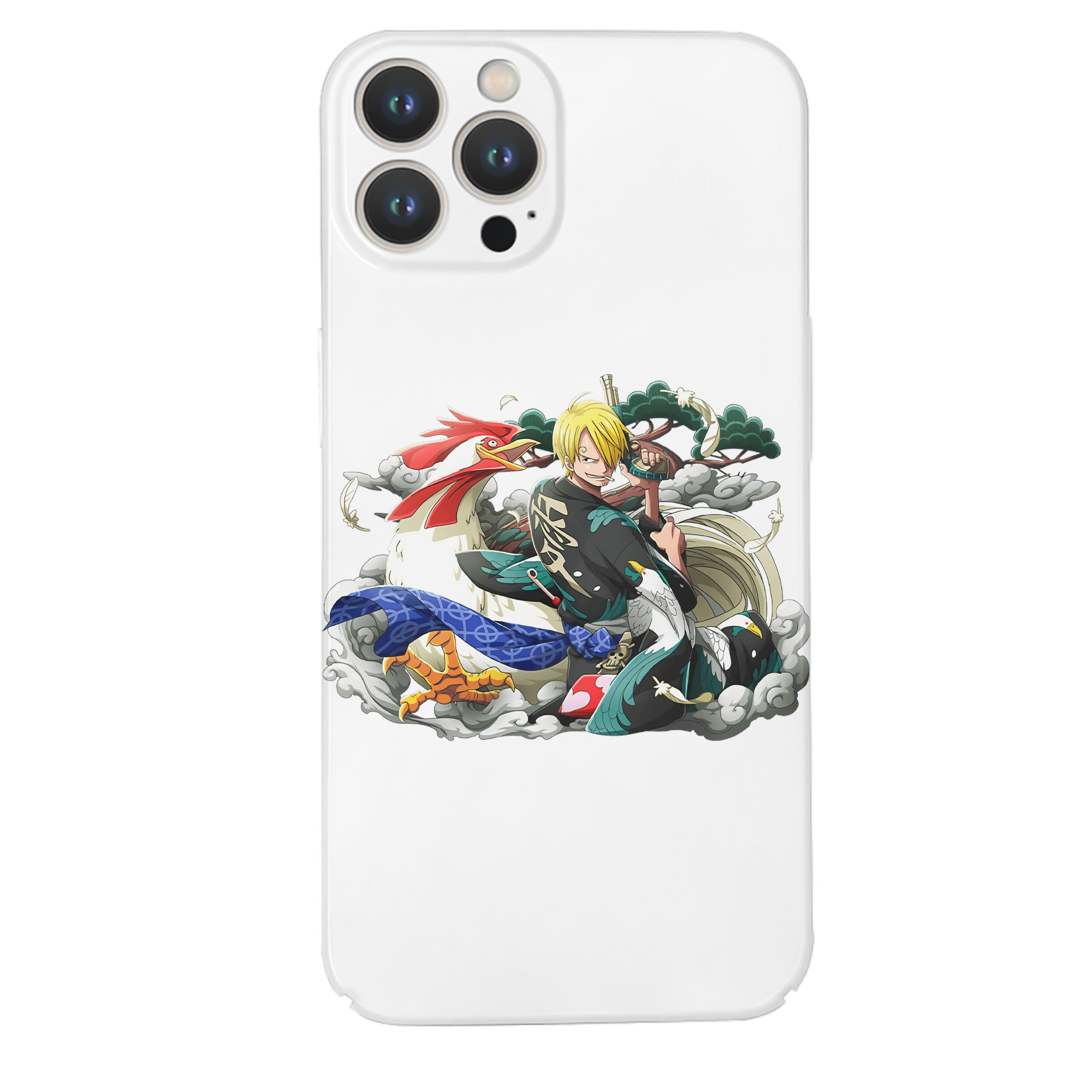 （画像用） ワンピース サンジ ONE PIECE Sanji 【iPhone 14シリーズ対応】ハードケース